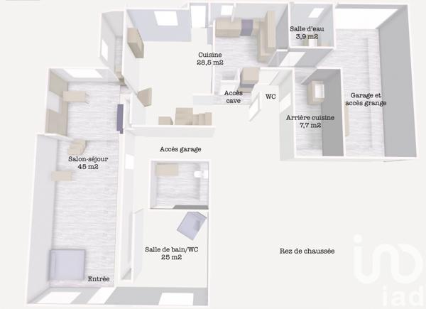 Maison à vendre 7 pièces 227 m² Hannogne-Saint-Martin