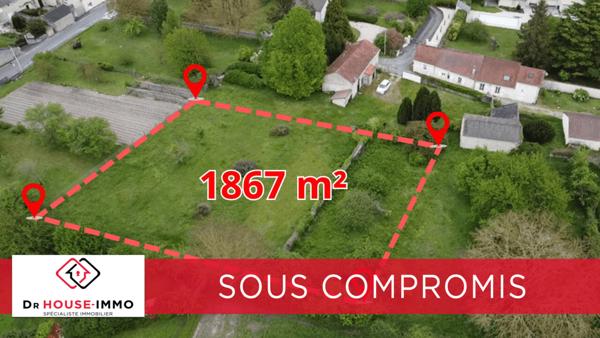 Terrain à vendre de 1 867 m²