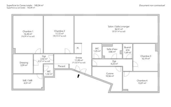 Appartement Paris 16 e - RANELAGH / LA MUETTE