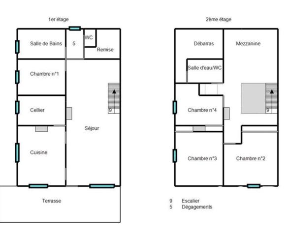 Maison à vendre 6 pièces 186 m² Ravilloles