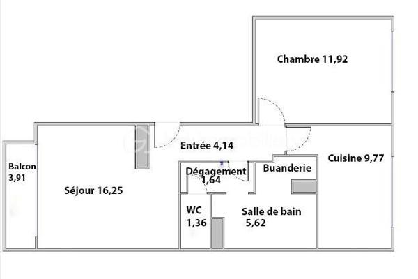 Appartement de 51 m²