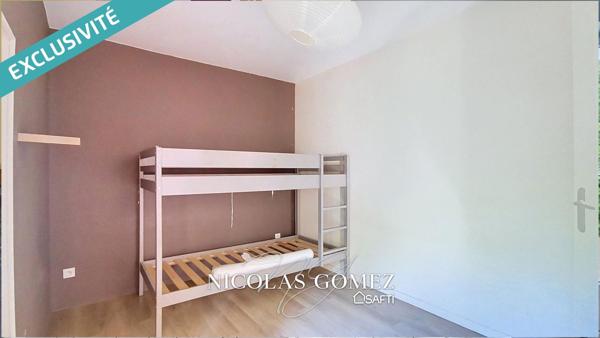 Appartement T3 rez-de-jardin avec belle terrasse et proche transports