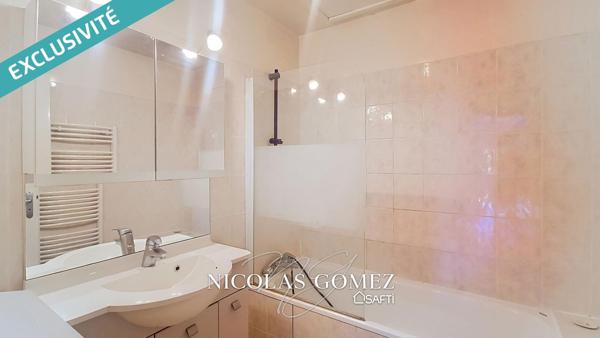 Appartement T3 rez-de-jardin avec belle terrasse et proche transports