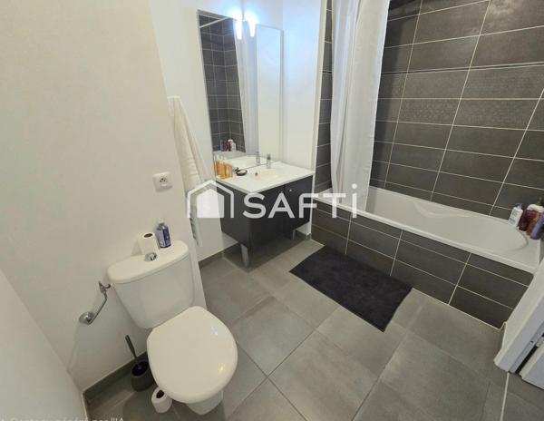 Appartement T2 en parfait état avec terrasse et jardin