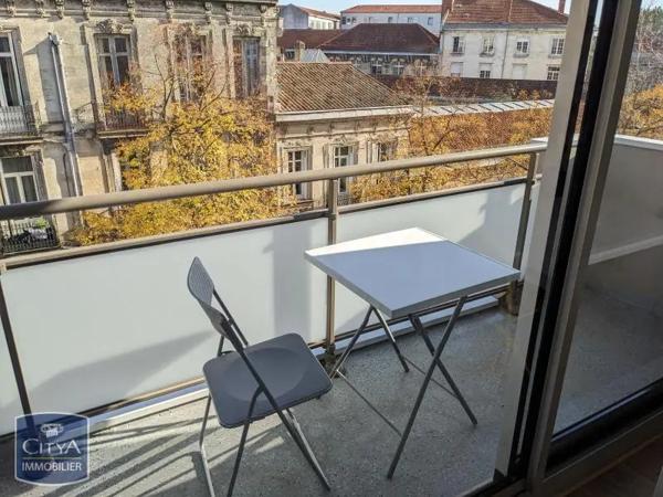 Appartement à louer 1 pièce 20.76m² Bordeaux (33800)