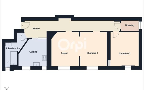 Appartement à vendre    3 pièces • 73,77 m2 Meudon