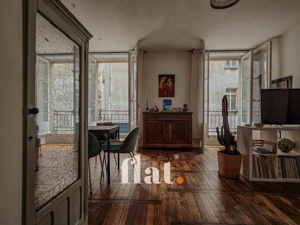 T2 | Charme de l’ancien | Parquet massif | Belle hauteur sous plafond | Copro entretenue | Centre Nantes