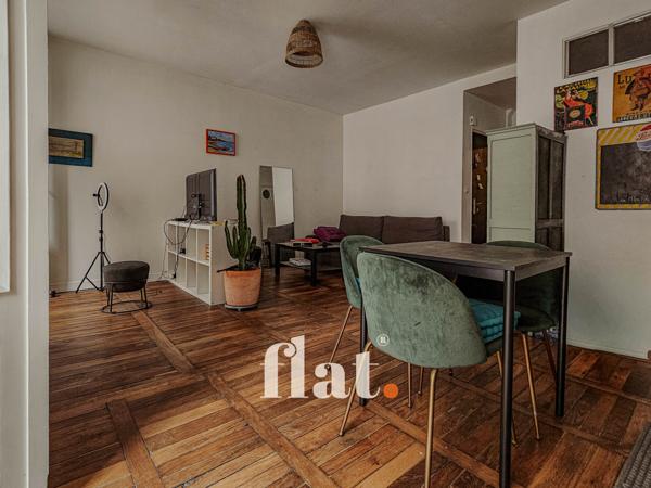 T2 | Charme de l’ancien | Parquet massif | Belle hauteur sous plafond | Copro entretenue | Centre Nantes