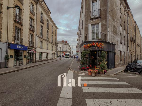 T2 | Charme de l’ancien | Parquet massif | Belle hauteur sous plafond | Copro entretenue | Centre Nantes