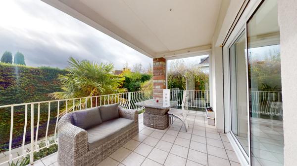 Lingolsheim (67380) Lingolsheim – Maison plain-pied 132 m² avec piscine, sans vis-à-vis, 4 chambres, sous-sol + double garage