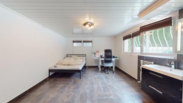 Lingolsheim (67380) Lingolsheim – Maison plain-pied 132 m² avec piscine, sans vis-à-vis, 4 chambres, sous-sol + double garage