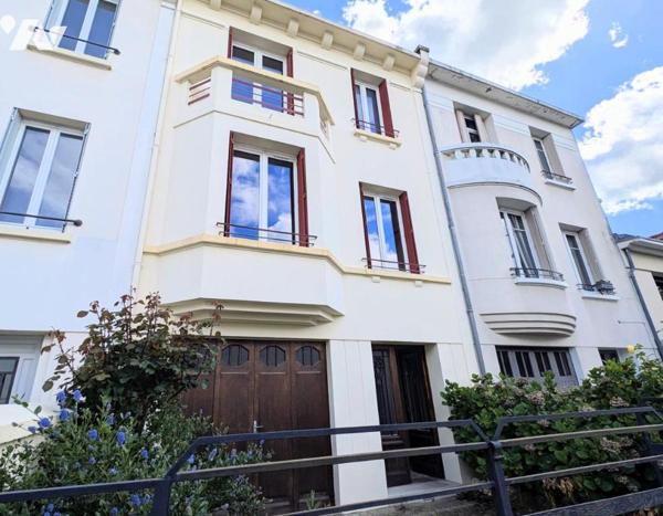 VICHY Jeanne d'ARC Villa 127m² Hab. Avec Jardin & Garage