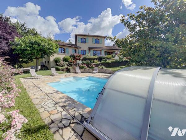 MAISON SAINT-CYR-AU-MONT-D'OR 153 m² habitable terrain 1428m² pisicne
