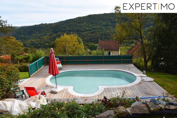 Menat (63560) Menat - Maison + Gite + Piscine + Bois