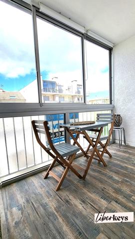 Appartement 33m2 - Carnon - 1ére Ligne - coté rue - 1 place de parking - 1 terrasse