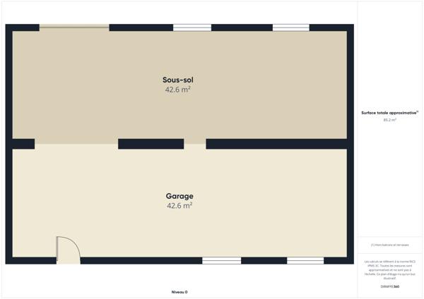 La Chapelle-d'Angillon (18380) Pavillon sur sous-sol 4 chambres avec grand terrain à La Chapelle d’Angillon - Parfait pour une famille ou inv