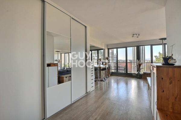 À vendre : Superbe appartement rénové T5 de 106 m² avec balcon et vue dégagée, cave, secteur Grange Blanche, Lyon 3 (69003)