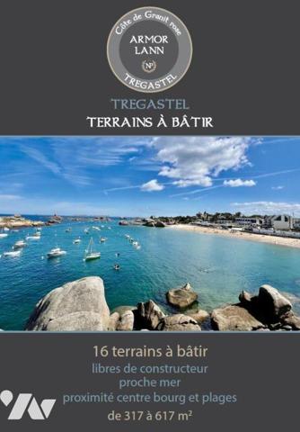 À VENDRE – Terrain à bâtir de 417 m² à Trégastel (Lot 14 – Lotissement ARMOR LANN)