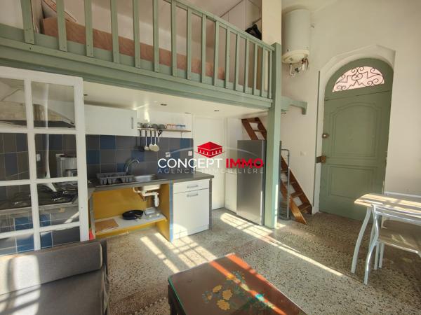 Appartement T1 meublé avec mezzanine