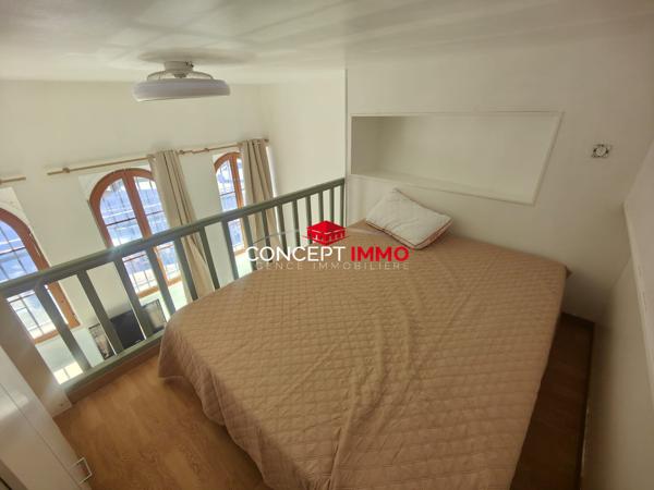 Appartement T1 meublé avec mezzanine