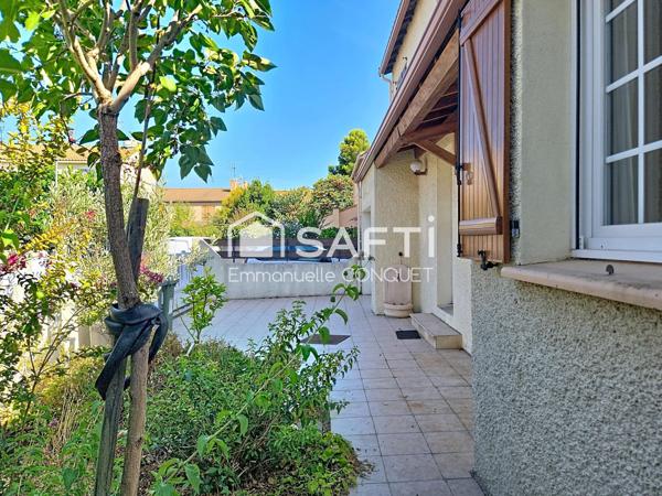Maison 5 chambres de 125 m² avec garage et jardin