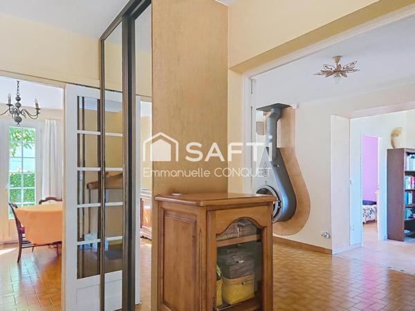 Maison 5 chambres de 125 m² avec garage et jardin