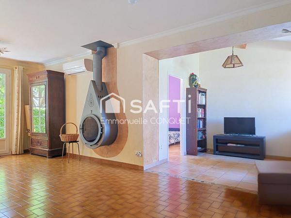 Maison 5 chambres de 125 m² avec garage et jardin