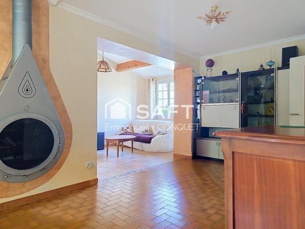 Maison 5 chambres de 125 m² avec garage et jardin