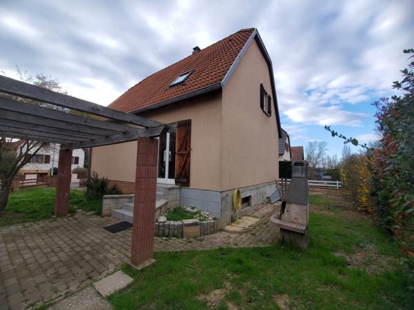 Kingersheim, maison individuelle de 90 m² sur un terrain de 500 m².