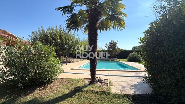 MAZAN,  MAISON TRADITIONNELLE 136 M² PISCINE ? DOUBLE GARAGE TERRAIN DE 3 429 M² AUCUNE NUISANCE