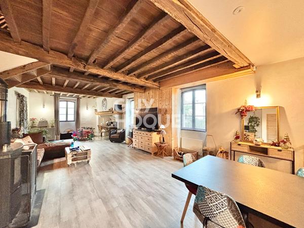 Maison de village proche d'ORTHEZ avec dépendance et jardin