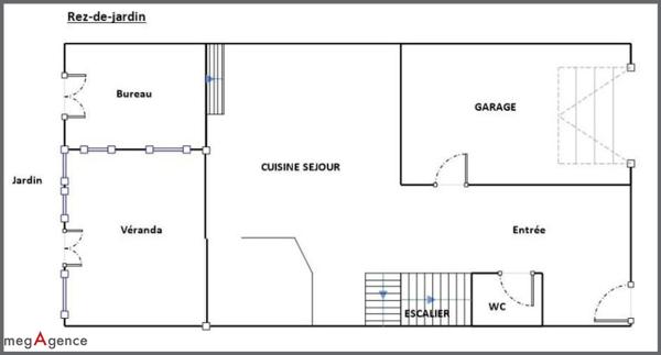 Maison à FOUGERES, 35300 - 5 pièces 116m²