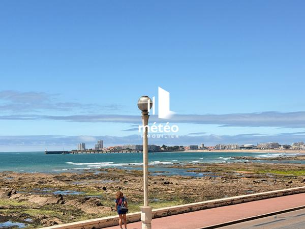 Appartement 2 pièces à vendre Les Sables d’Olonne – Vue mer, bord de mer