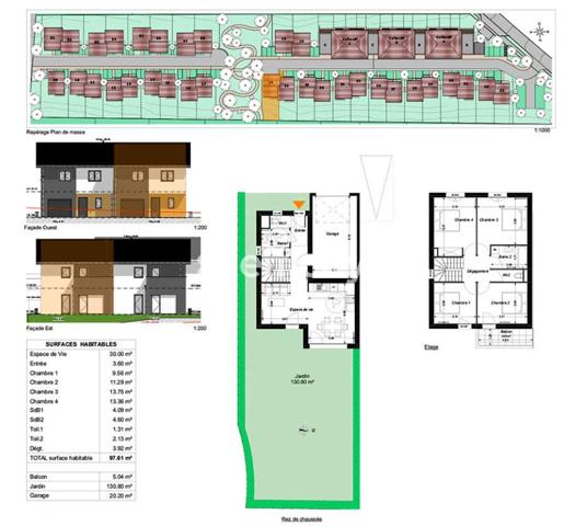 Maison 5 pièces - 98 m²