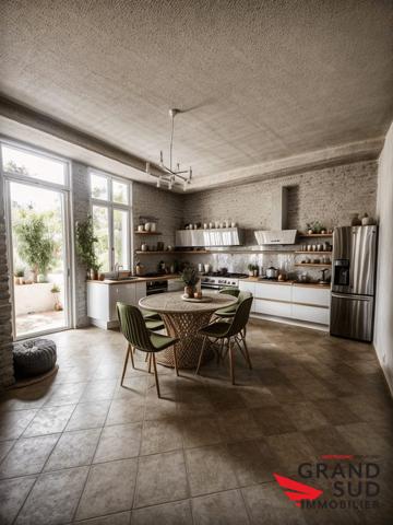 Maison de charme restaurée avec stationnements et garage sur 1310m² de parcelle