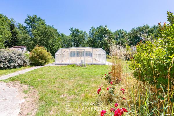 Grande maison de caractère avec domaine de 5 hectares à Bruniquel
