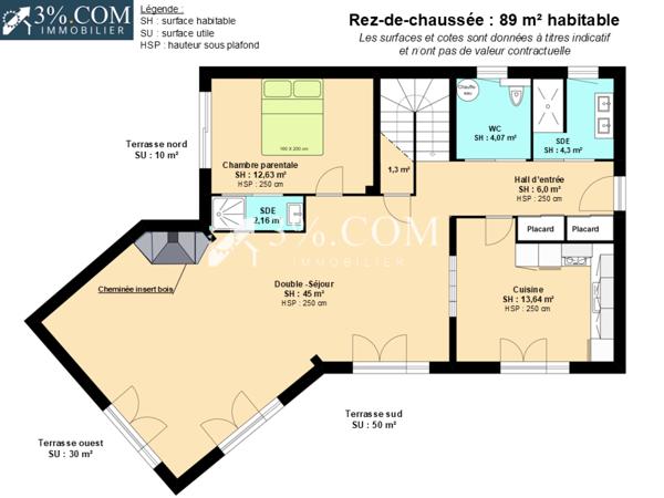 Maison 7 pièce(s) 4 chambre(s) 154 m²