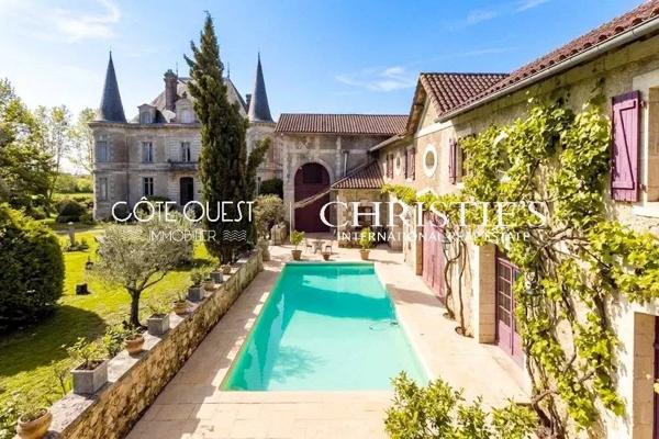 À vendre Habas - Château avec grandes dépendances