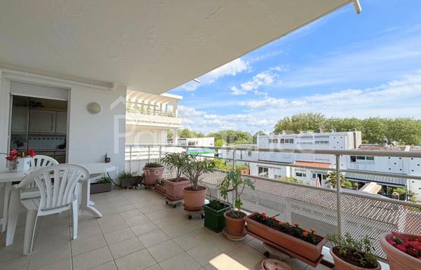 Appartement T3 Terrasse et garage - résidence sécurisée av