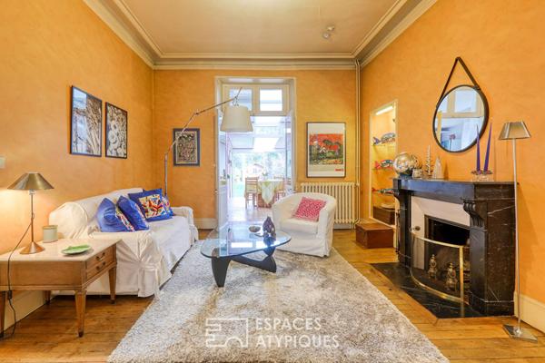 Maison angevine avec son jardin calme