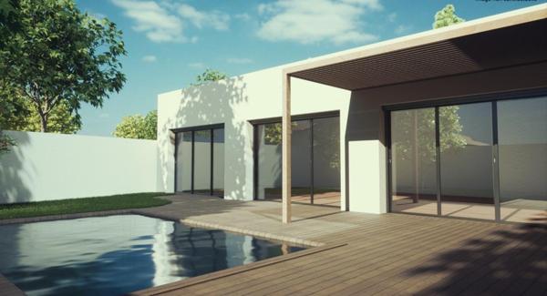 Maison d'architecte neuve, jamais habitée, à deux pas du centre de la Rochelle, de la gare et de l'hôpital !