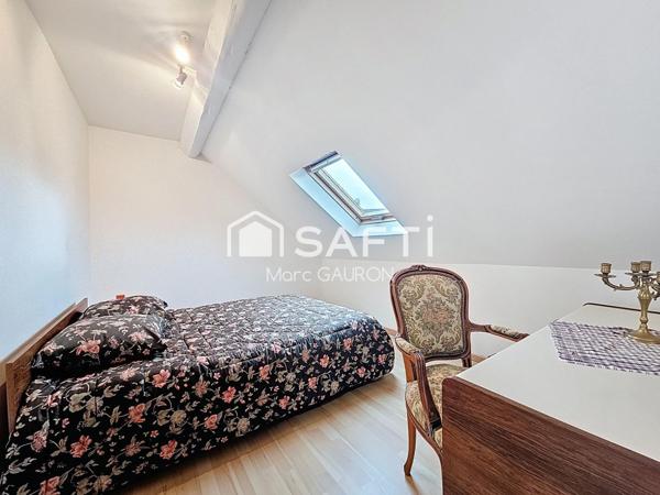 Sect Jamin 4chambres, jardinet, cour, terrasse, garage