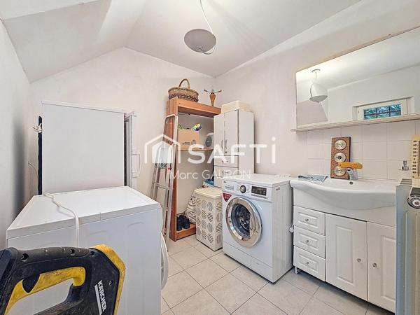 Sect Jamin 4chambres, jardinet, cour, terrasse, garage