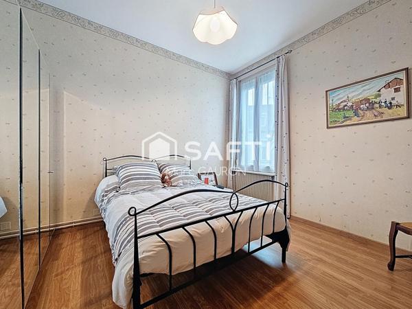 Sect Jamin 4chambres, jardinet, cour, terrasse, garage