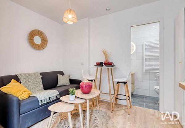 Location studio 13 m² Paris 20