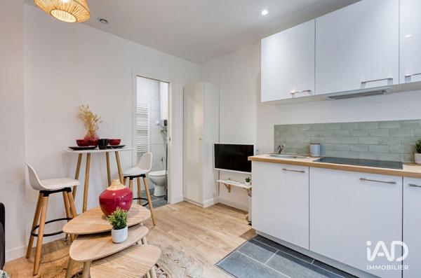Location studio 13 m² Paris 20