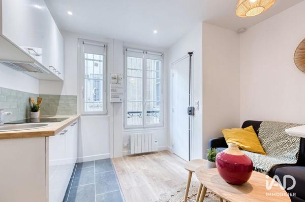 Location studio 13 m² Paris 20