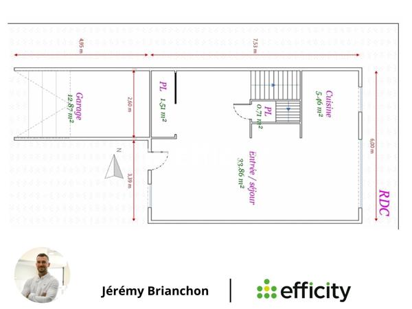 Maison
         4 pièces
        - 85 m² Exclusivité 370 000 € *