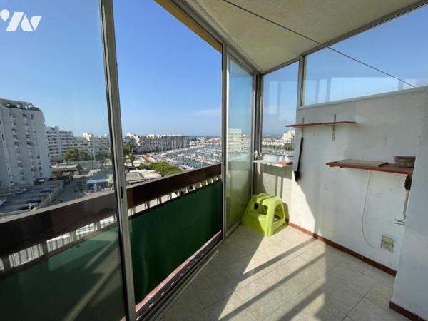 CARNON-PORT appartement T2 au dernier étage