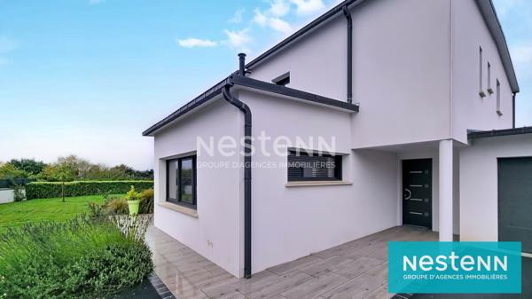 Maison contemporaine à vendre à Plaintel - 6 chambres, 150 m², sur 600 m² de jardin ! Très jolies prestations !
